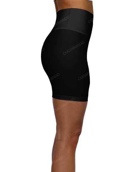 High Rise V-Back Shorts