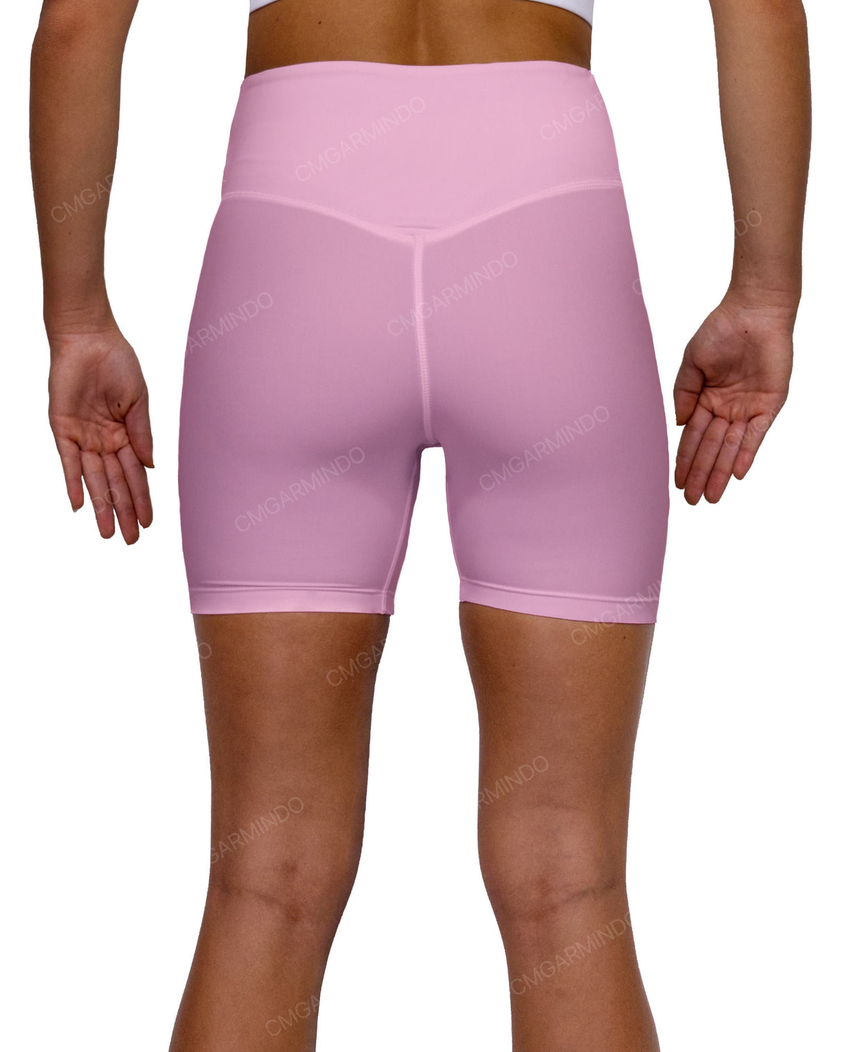 High Rise V-Back Shorts
