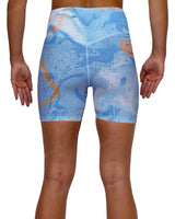 High Rise V-Back Shorts