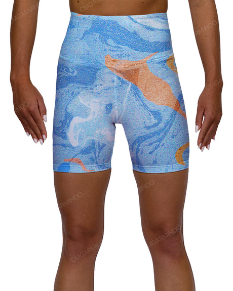High Rise V-Back Shorts