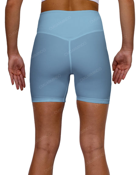 High Rise V-Back Shorts