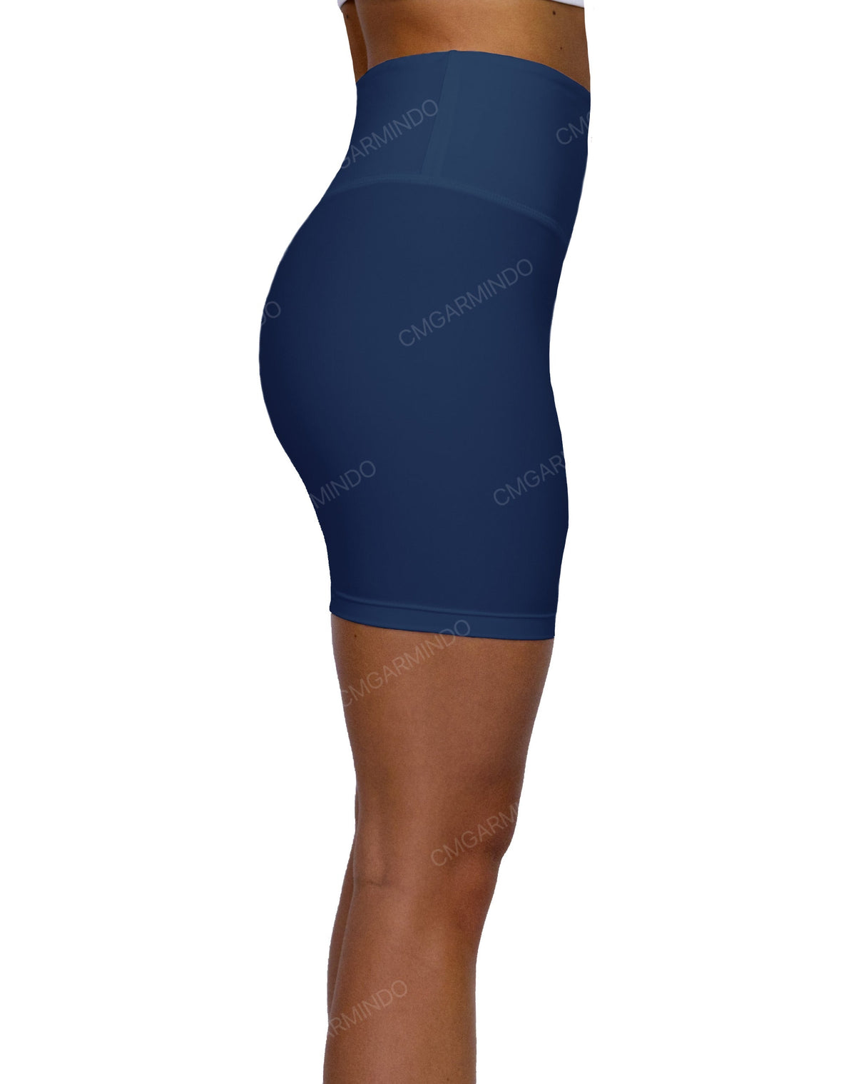 High Rise V-Back Shorts