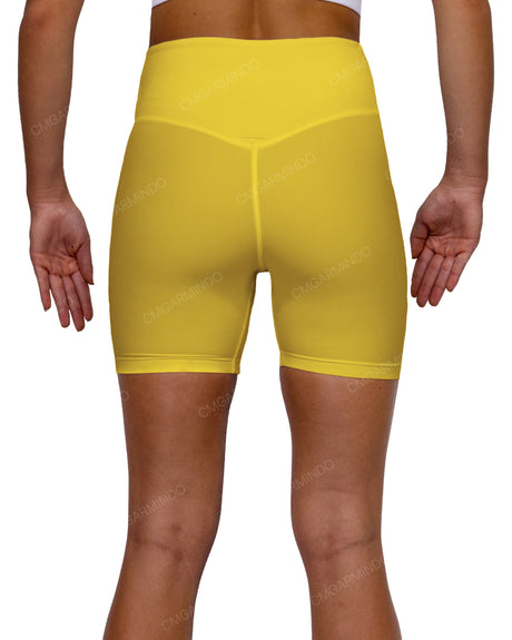High Rise V-Back Shorts