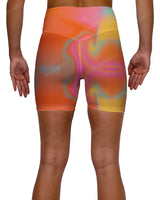 High Rise V-Back Shorts