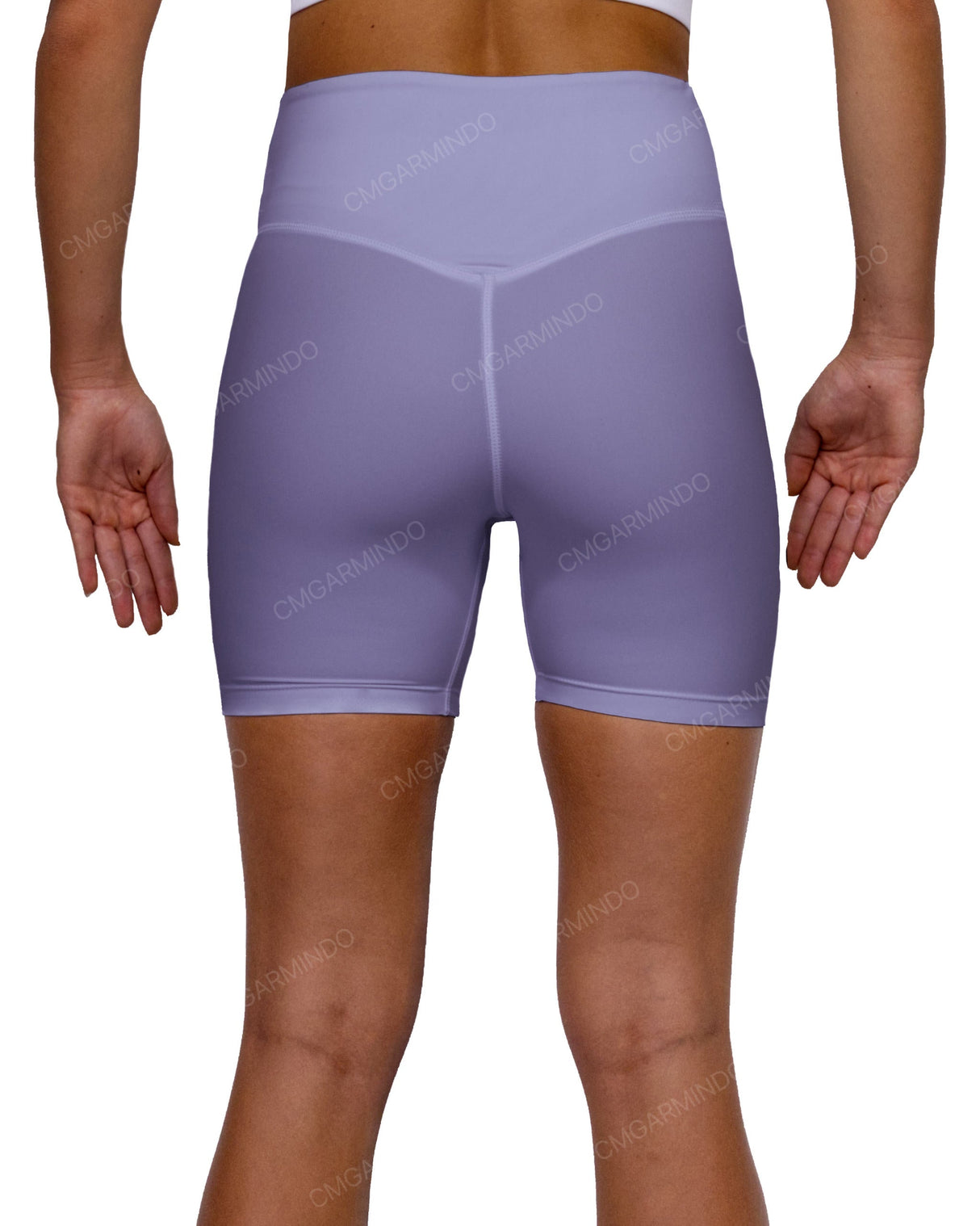 High Rise V-Back Shorts