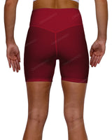 High Rise V-Back Shorts