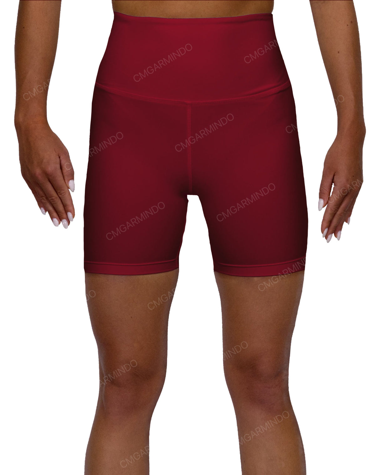 High Rise V-Back Shorts