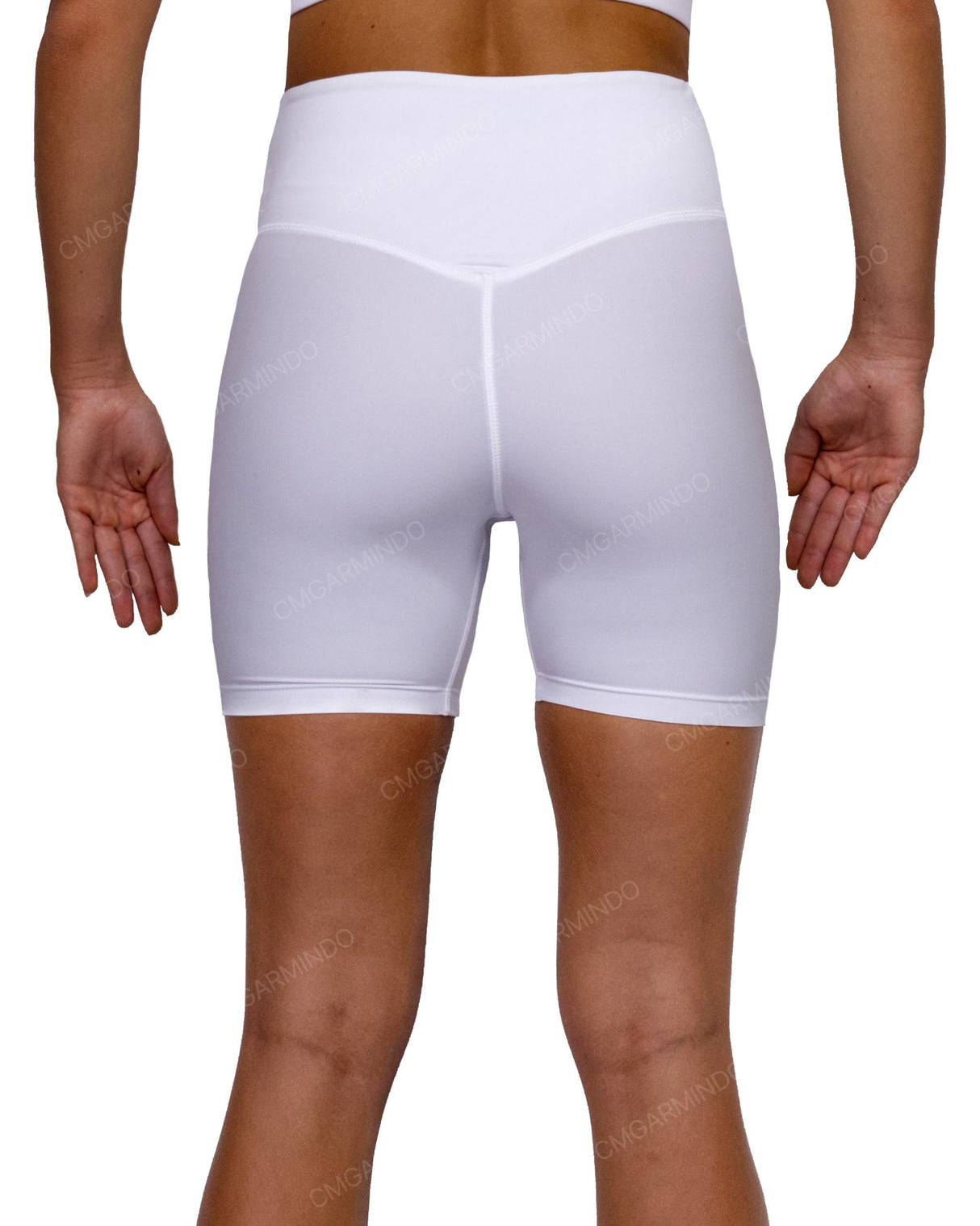 High Rise V-Back Shorts