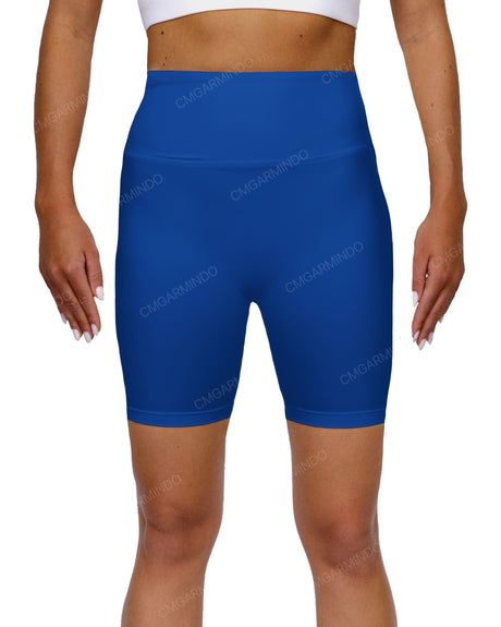 High Rise Deep V-Back Shorts