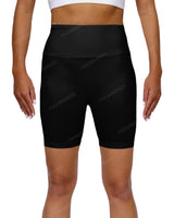 High Rise Deep V-Back Shorts