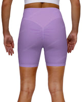 High Rise Deep V-Back Shorts