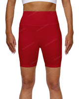 High Rise Deep V-Back Shorts