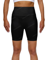 High Rise Deep V-Back Shorts