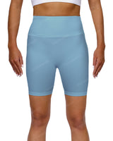 High Rise Deep V-Back Shorts