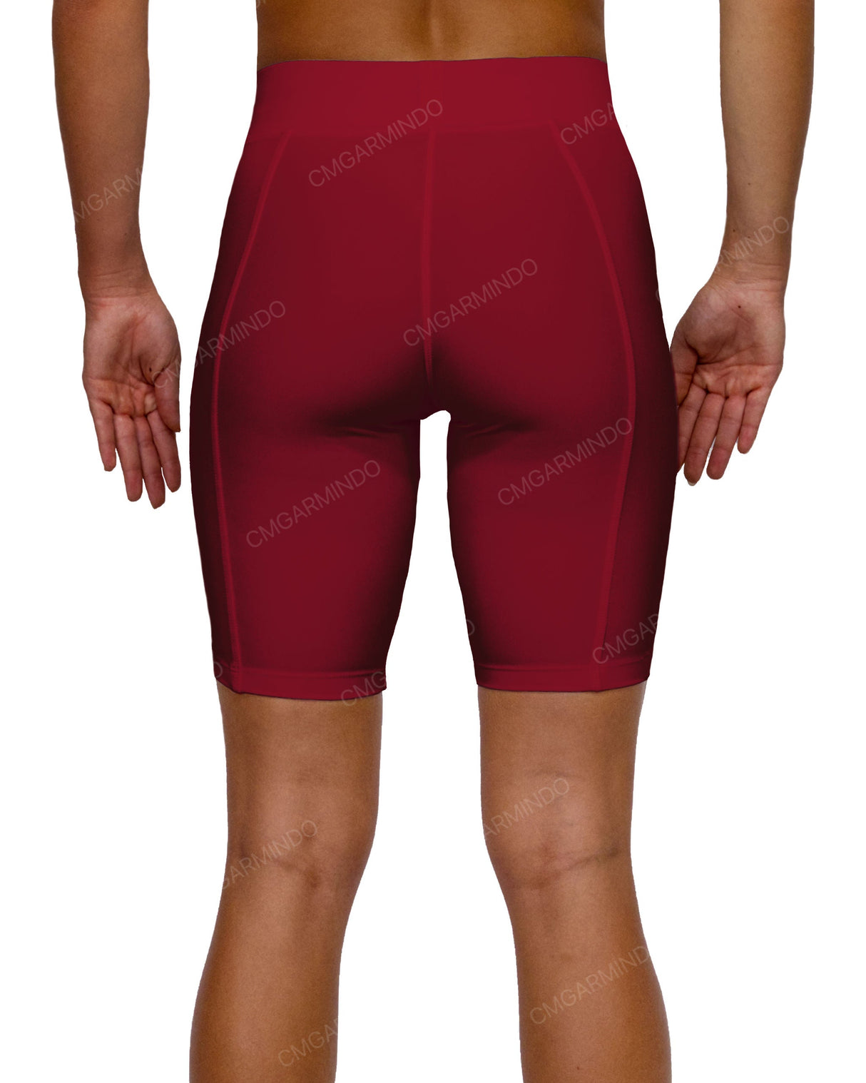 Mid Rise Side Panel Shorts