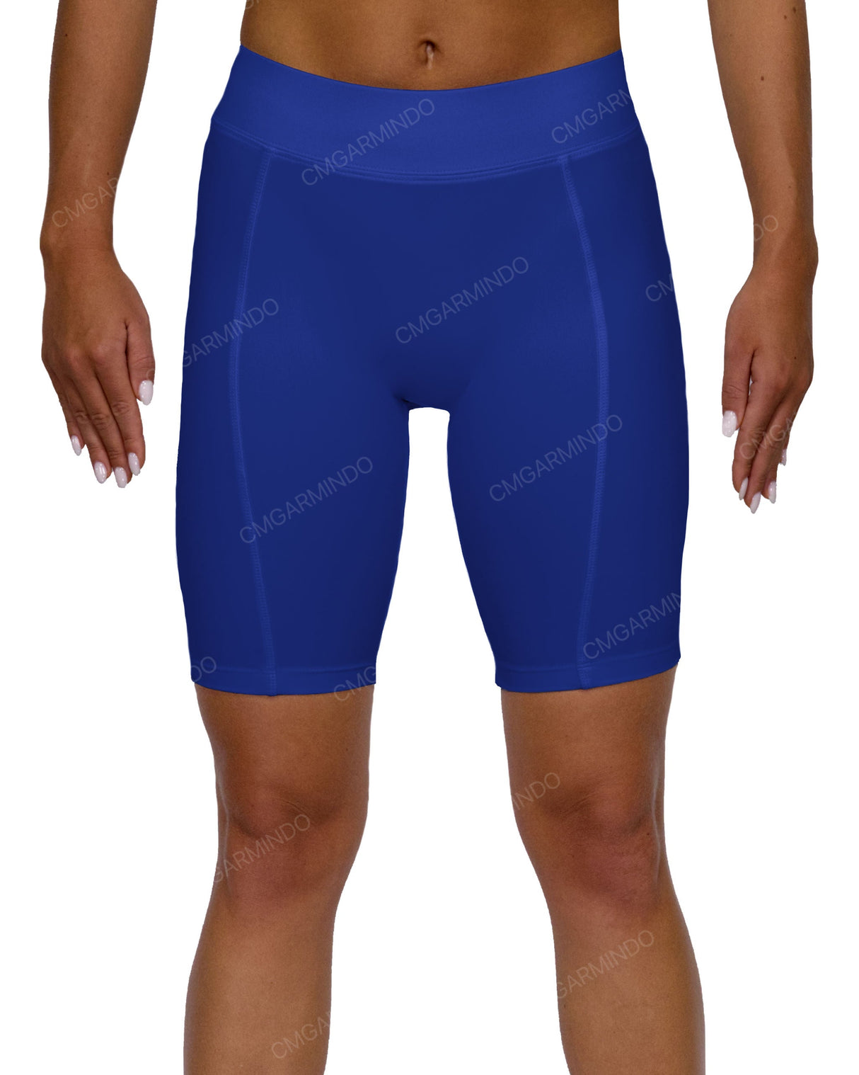 Mid Rise Side Panel Shorts