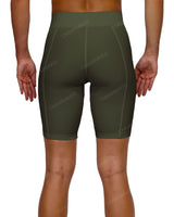 Mid Rise Side Panel Shorts