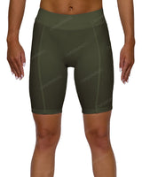Mid Rise Side Panel Shorts