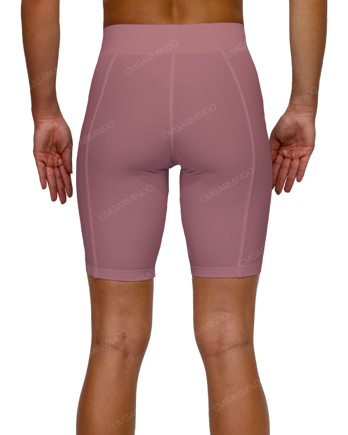 Mid Rise Side Panel Shorts