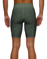 Mid Rise Side Panel Shorts