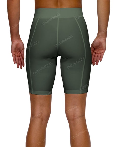 Mid Rise Side Panel Shorts