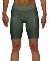 Mid Rise Side Panel Shorts