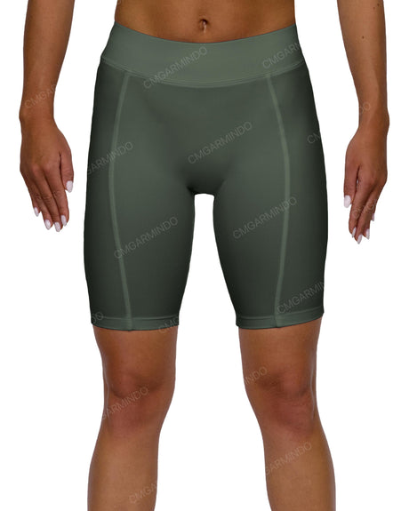 Mid Rise Side Panel Shorts