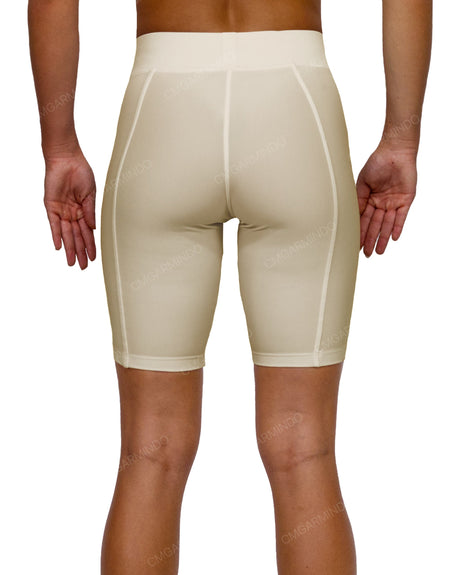 Mid Rise Side Panel Shorts