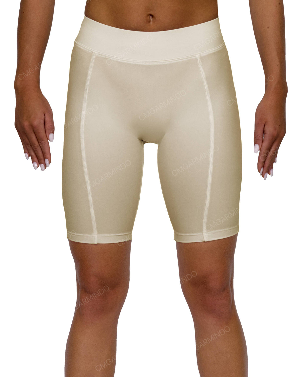 Mid Rise Side Panel Shorts
