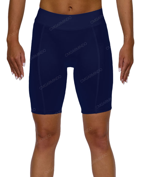Mid Rise Side Panel Shorts