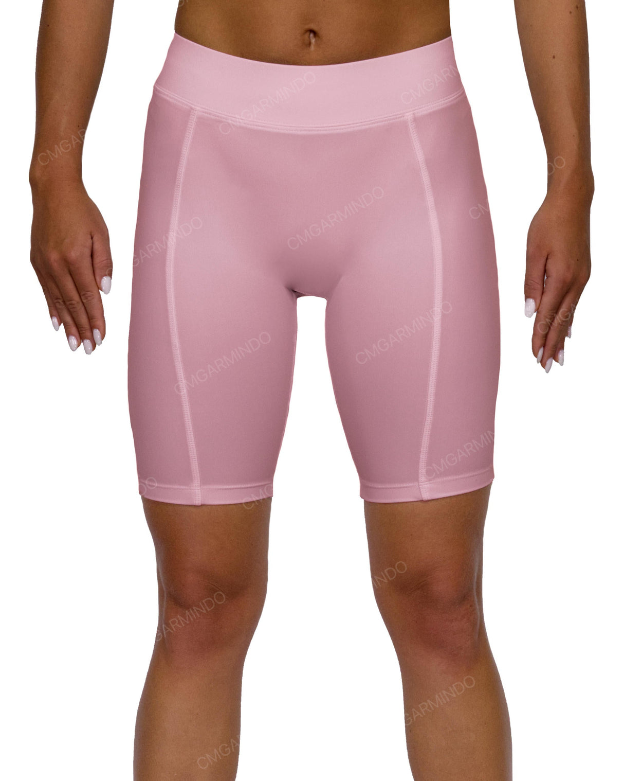 Mid Rise Side Panel Shorts