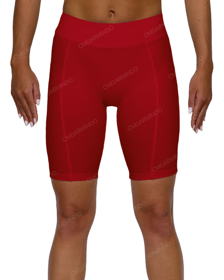 Mid Rise Side Panel Shorts