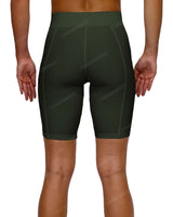 Mid Rise Side Panel Shorts