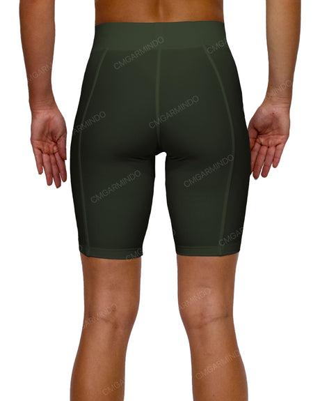 Mid Rise Side Panel Shorts