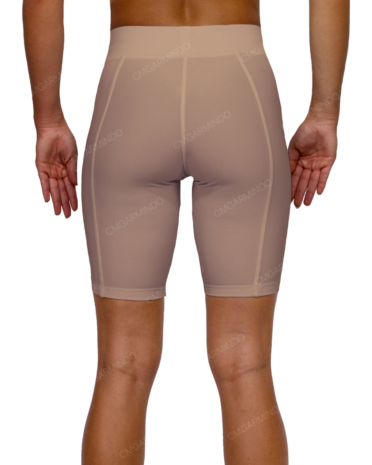 Mid Rise Side Panel Shorts