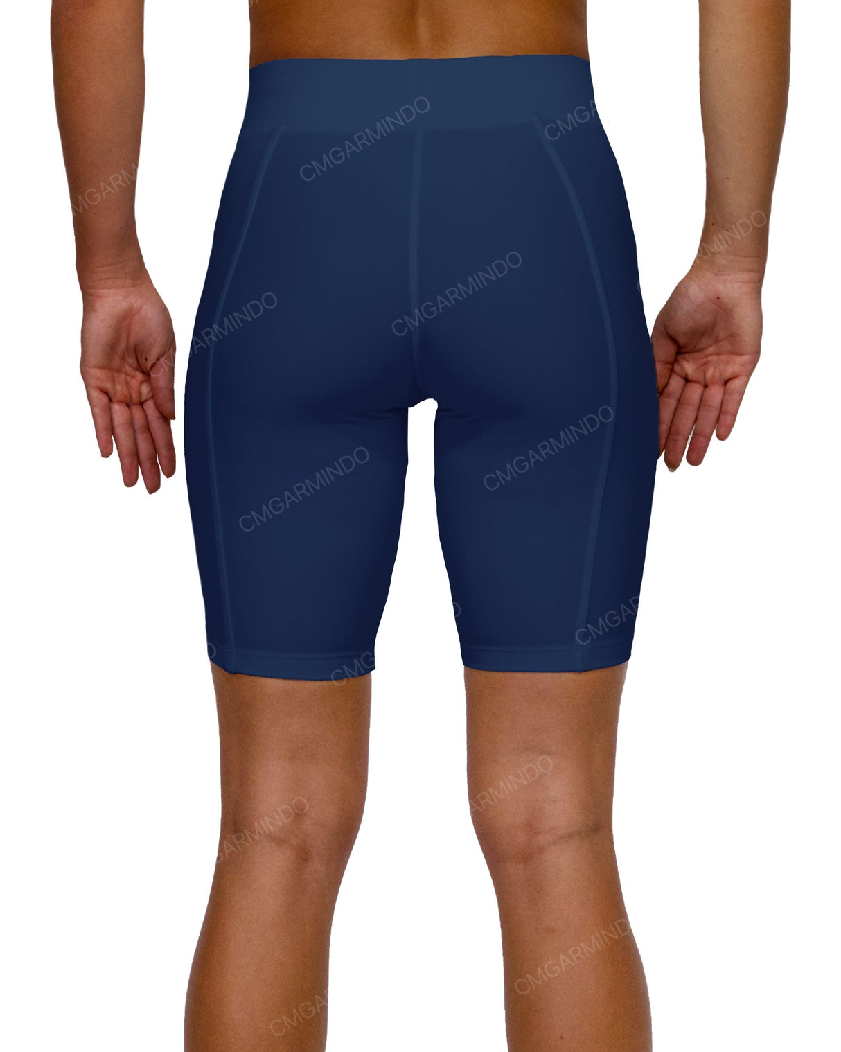 Mid Rise Side Panel Shorts