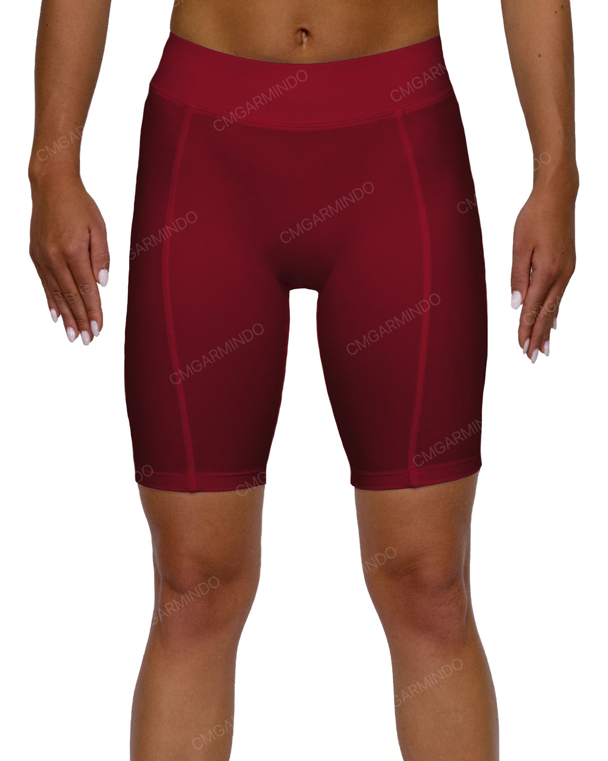 Mid Rise Side Panel Shorts