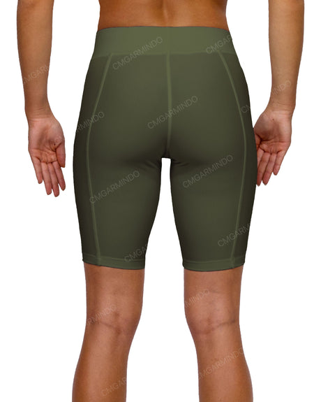 Mid Rise Bike Shorts