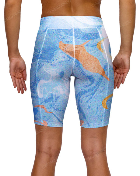Mid Rise Bike Shorts