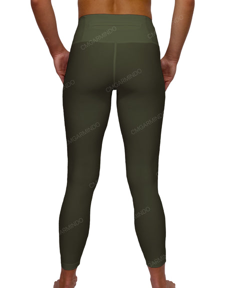 Mid Rise 7/8 Length Leggings
