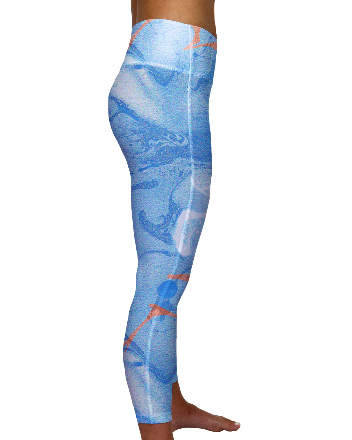 Mid Rise 7/8 Length Leggings