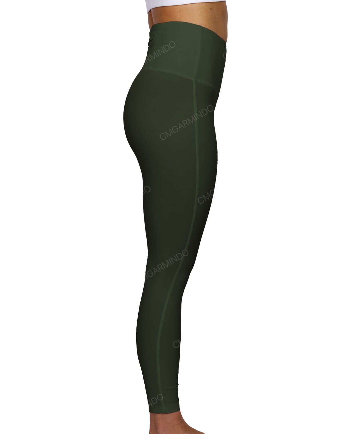 High Rise 7/8 Length Leggings