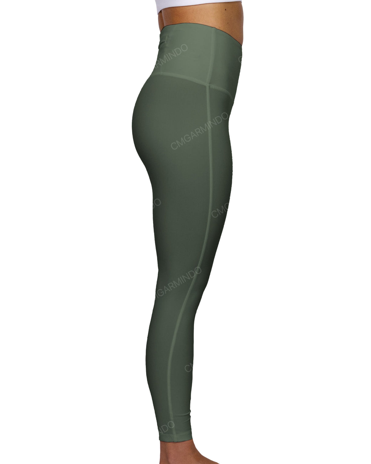 High Rise 7/8 Length Leggings