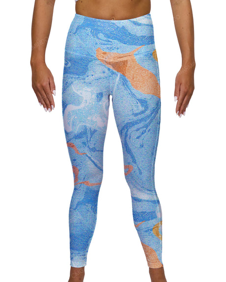 High Rise 7/8 Length Leggings