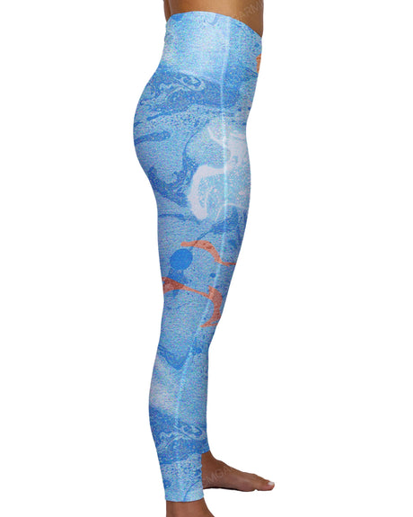 High Rise 7/8 Length Leggings
