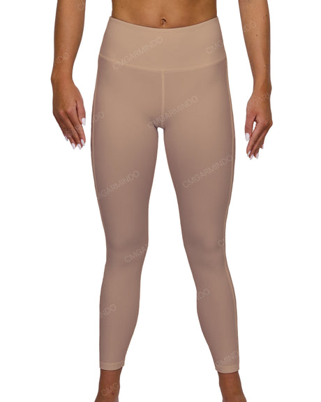 Mid Rise 7/8 Length Multiplanel Leggings