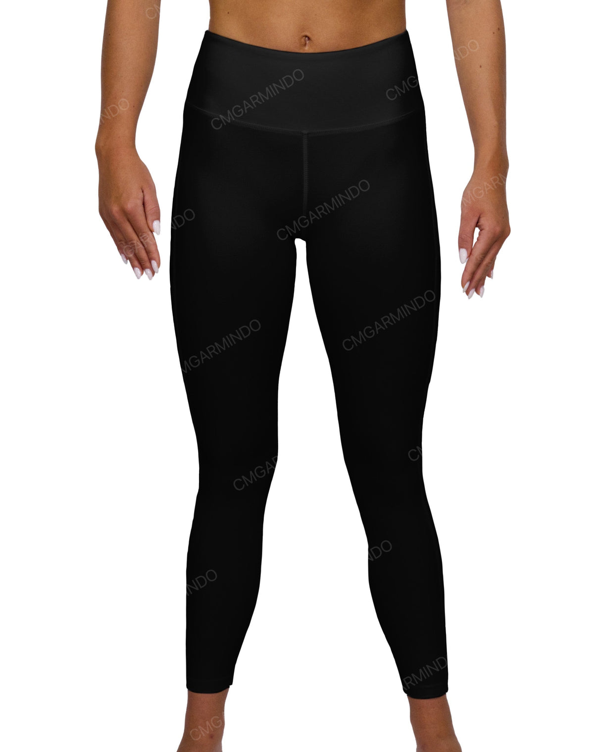 Mid Rise 7/8 Length Multiplanel Leggings