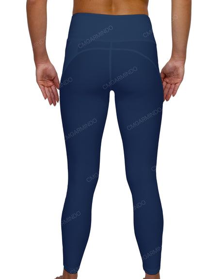 Mid Rise 7/8 Length Multiplanel Leggings