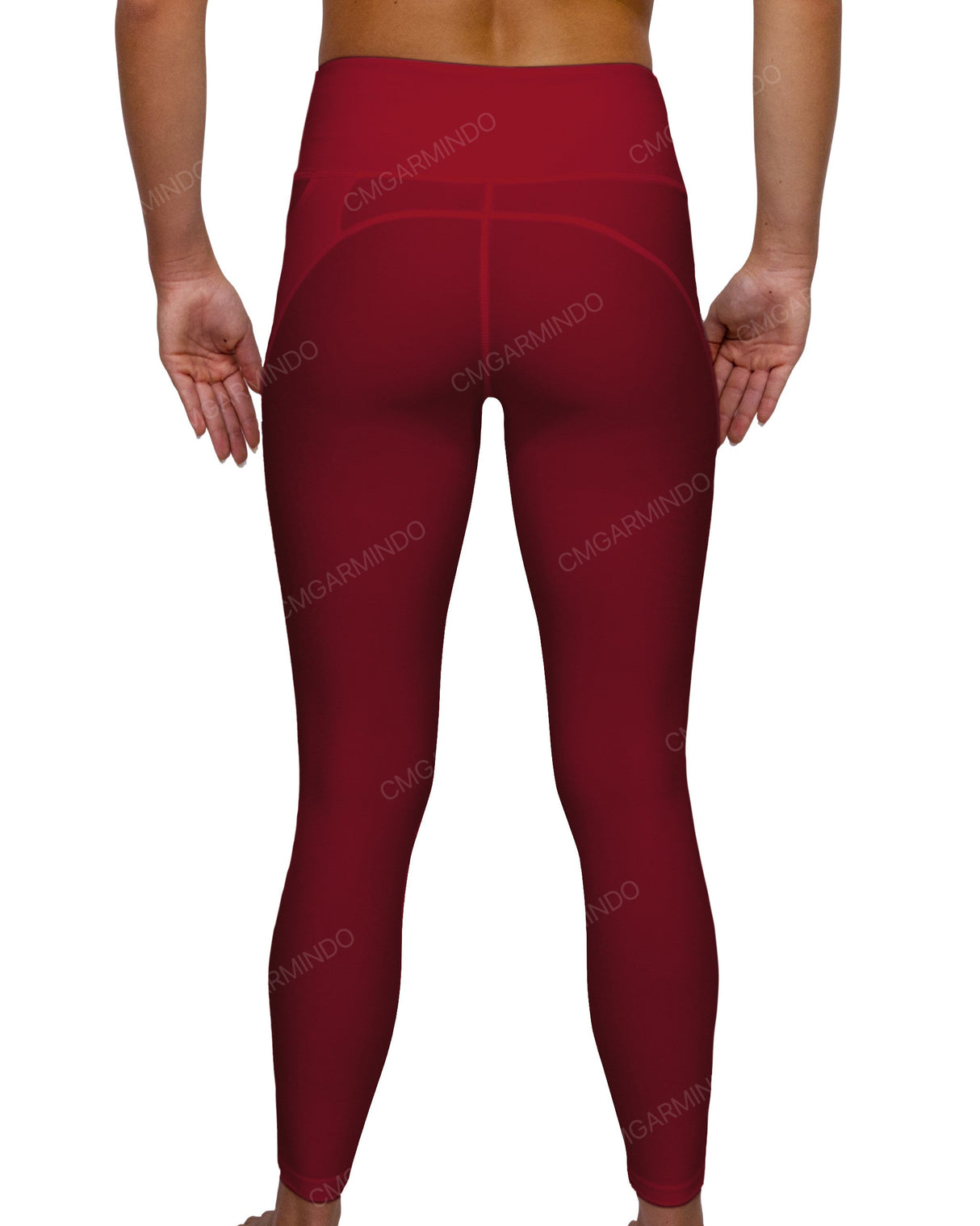 Mid Rise 7/8 Length Multiplanel Leggings