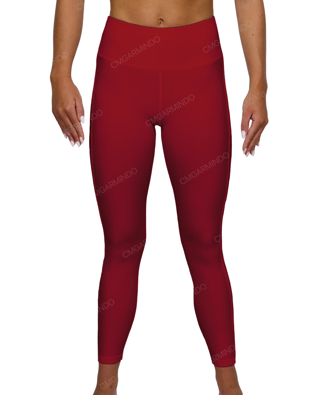Mid Rise 7/8 Length Multiplanel Leggings